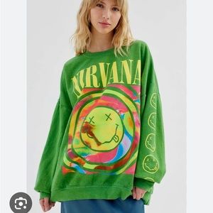 Urban outfitters nirvana sweatshirt